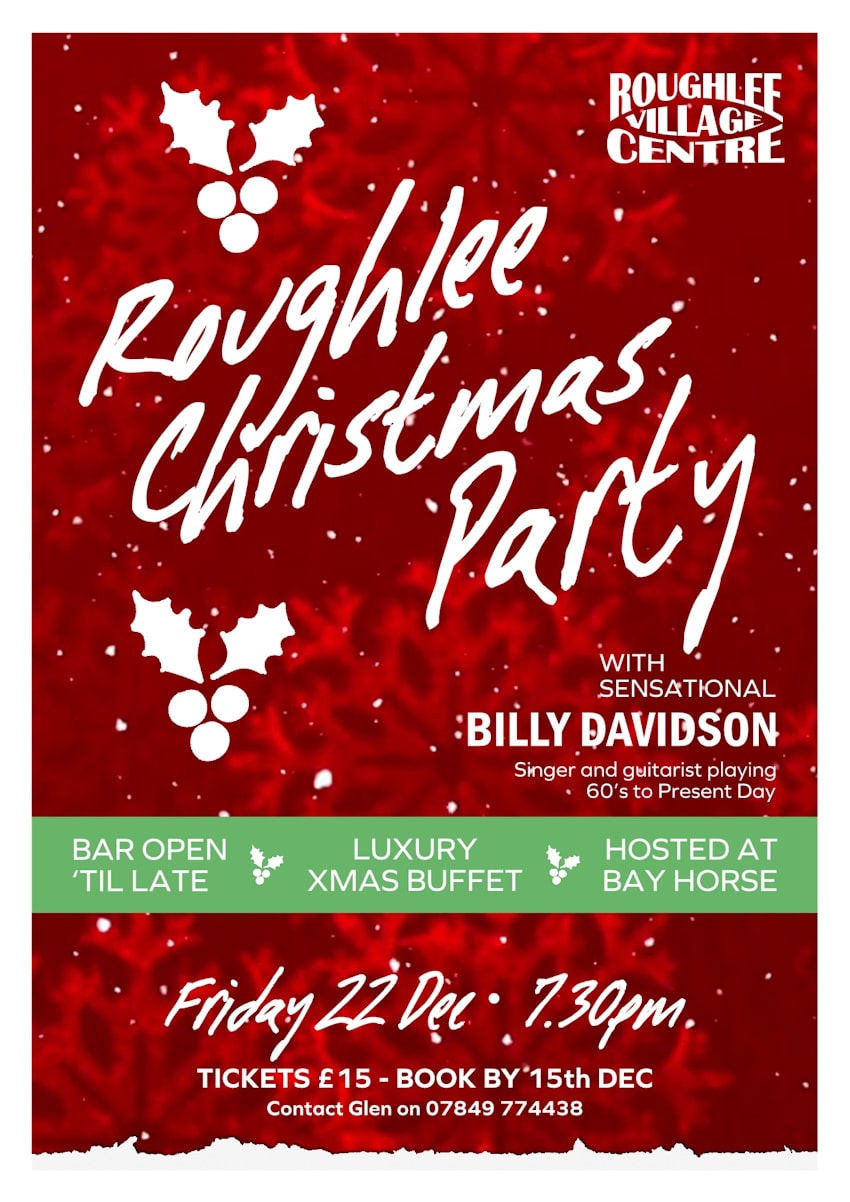 Roughlee Christmas Party 2023