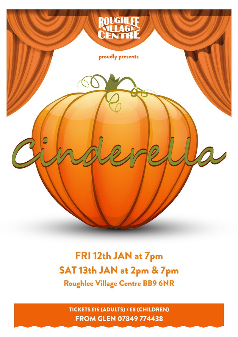 Roughlee Cinderella panto 2024
