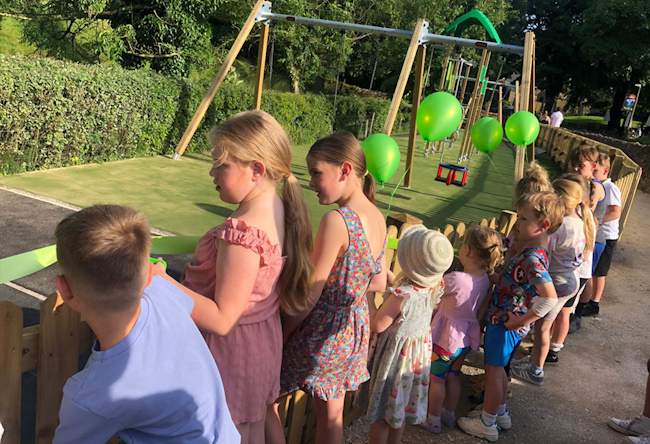 Barley Playground - Waiting to get on there